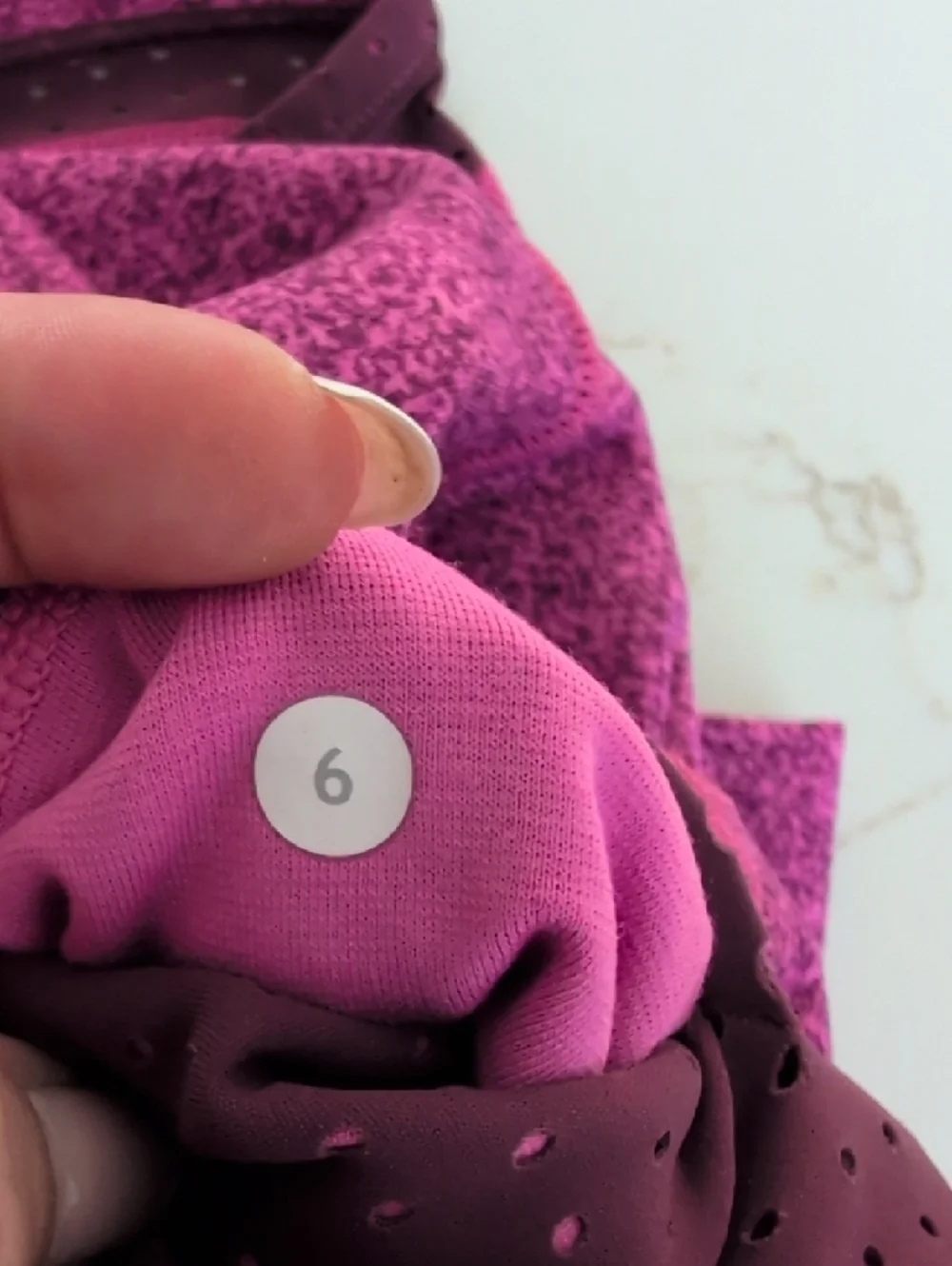 lululemon athletica Purple Heathered Capri Leggings